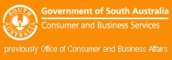 Government of South Australia, Office of Consumer and Business Affairs